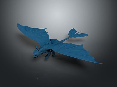 Modern Dragon Training Toothless Dragon Western Dragon model