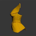 Golden Butterfly Shaped Weapon With Shiny Wings And Intricate Design