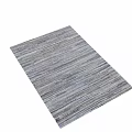 Gray And Blue Textured Square Rugs With Woven Grid Patterns Design 3d model