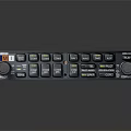 Spacecraft Control Panel With Buttons Knobs And Display Screens For Space Exploration