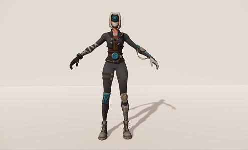 Characters 3d model