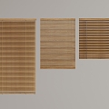 roller blinds venetian blinds 3d model