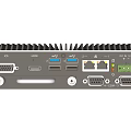 Advantech DS-1100 Industrial Equipment with USB HDMI Ethernet Ports and Heat Sink Design