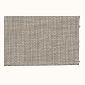 Modern Minimalist Square Rug with Woven Texture Neutral Gray for Living Room
