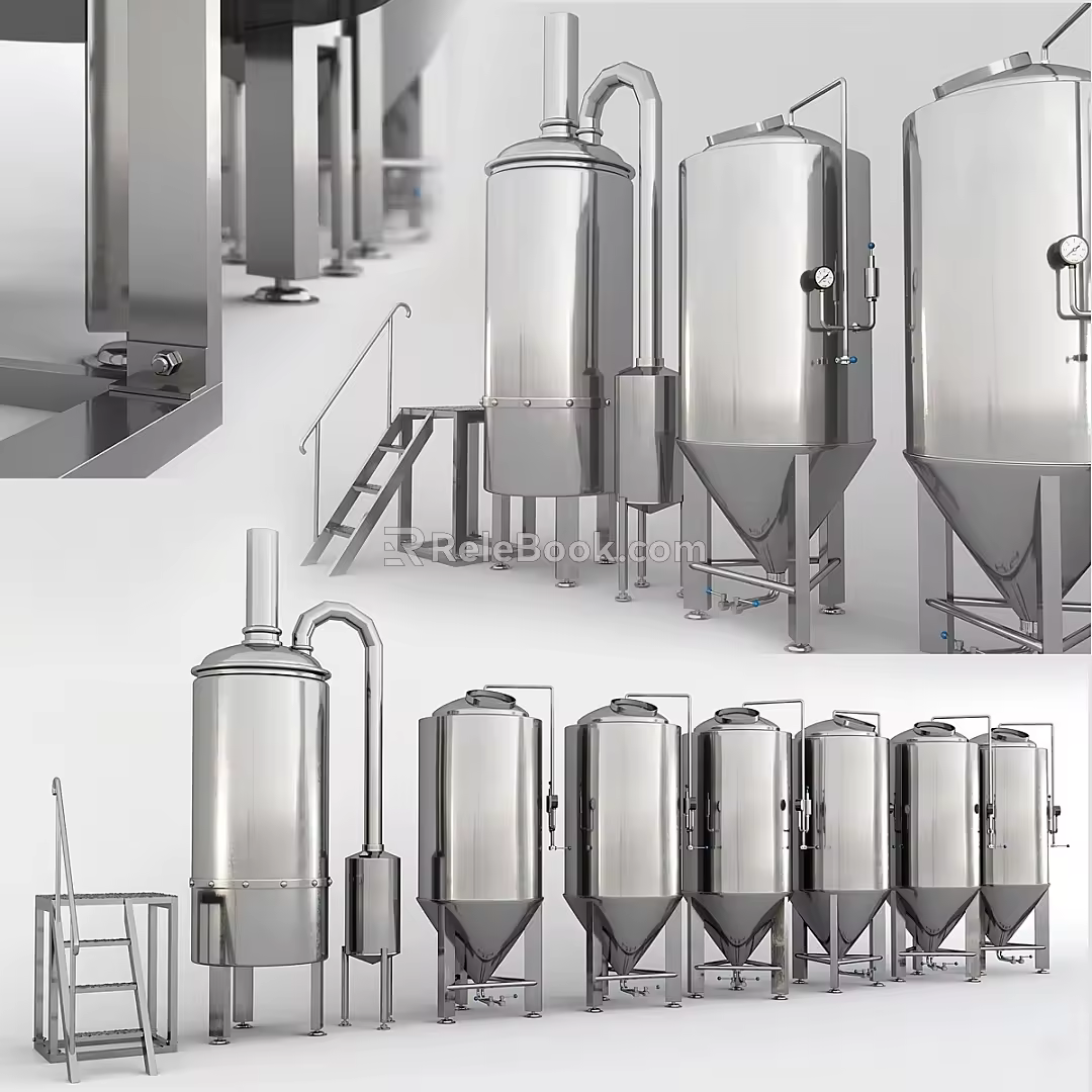 Beer container 3d model
