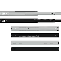 Various Color Drawer Slides With Different Designs For Furniture Hardware