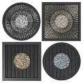Tree Pits With Various Designs Circular And Square Shapes Black Frames Decorative Gravel