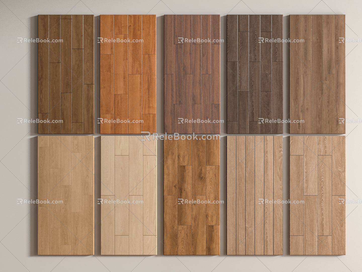 Modern Flooring Modern Wood Flooring 3d model