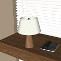 Modern table lamp 3d model