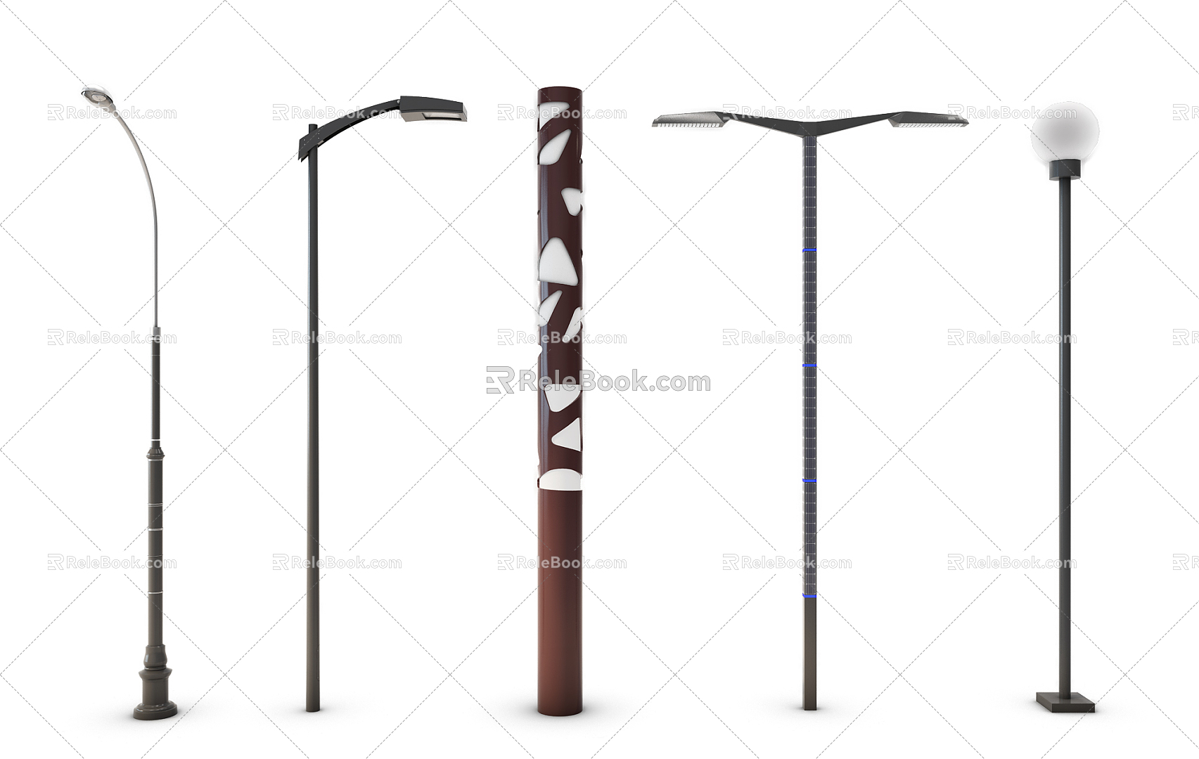 Street lamp 3d model