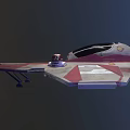 Modern Fighter Starfighter 3d model