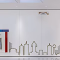 SPDB Bank Branch Interior Design With Modern Open Space Counter Screens and Seats