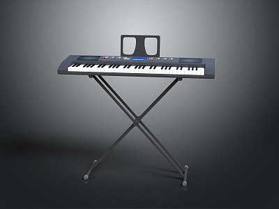 Electronic organ musical instrument keyboard musical instrument electronic music electronic musical instrument Western musical instrument Western musical instrument 3d model