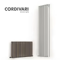 Dark Brown And Silver Metal Strips Decorative Hardware Tools For Modern Interior Design 3d model