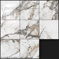 Marble Tile Components With Natural Vein Texture For Decorative Interior Wall And Floor 3d model