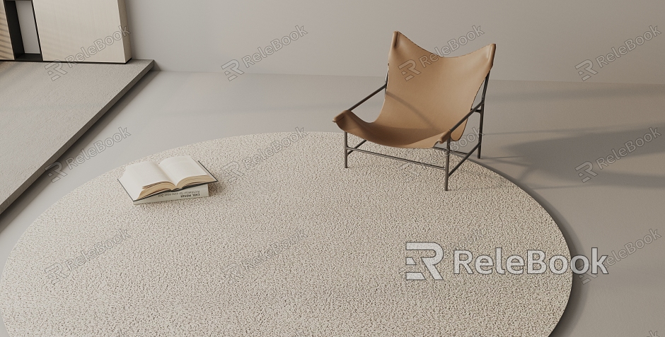 Modern Round Carpet Carpet model