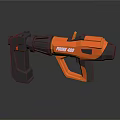 FORIS 450 Drill Power Tool Design With Orange And Black Body And Ergonomic Handle