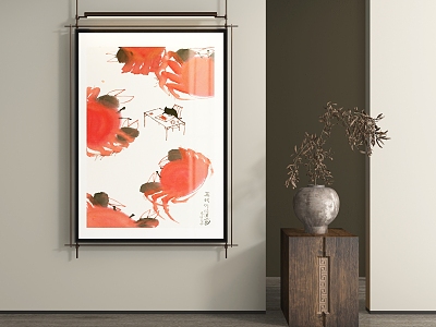 New Chinese Abstract Hanging Painting model