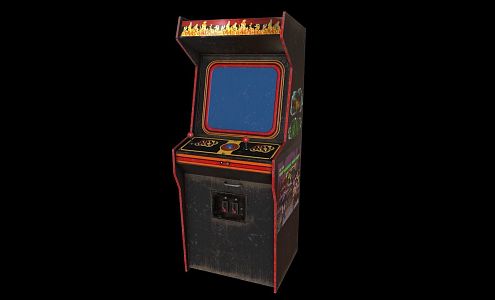 game machine street game machine 3d model