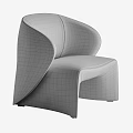 Modern Leather Armchair Design With Yellow And Gray Color Options For Living Room