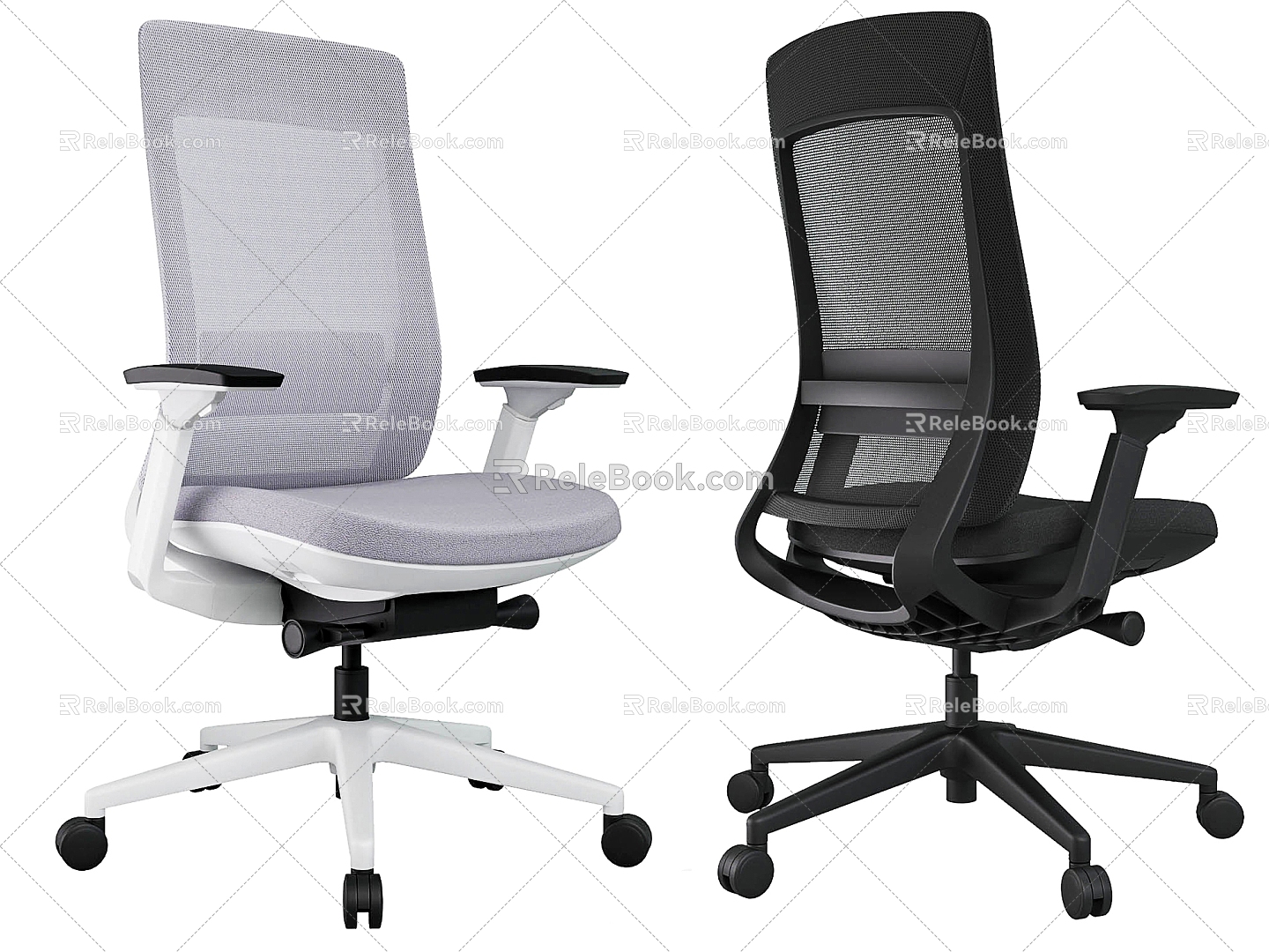 Modern office chair 3d model