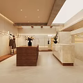 VERTAN Chase Clothing Store Exterior With Wooden Glass Door Steps And Orient Sign