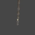 Intricate Handcrafted Magic Wand With Detailed Carvings And Decorative Design Elements