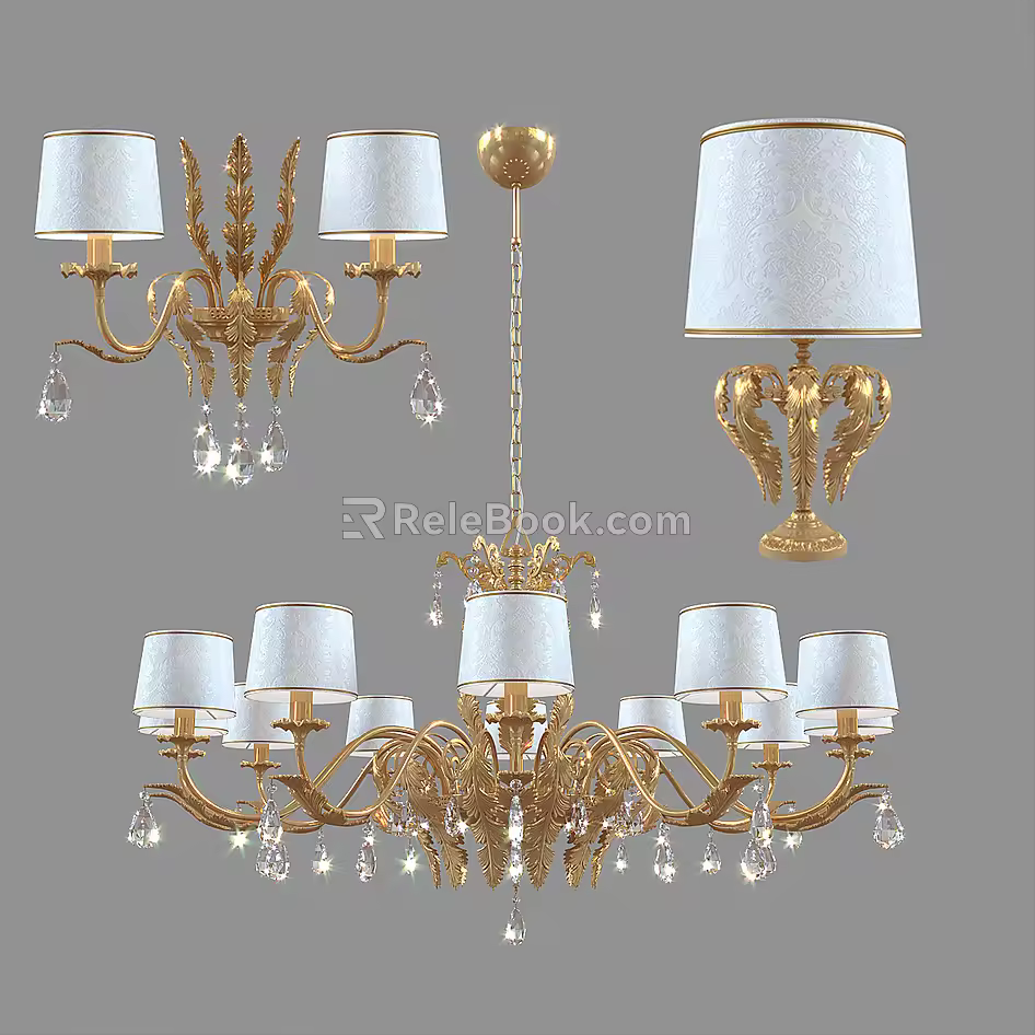 Lamp combination 3d model