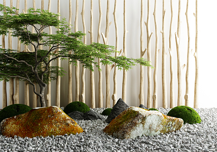 New Chinese Landscape Setches Garden Landscape Setches 3d model