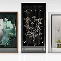 Modern Window Shop 3d model