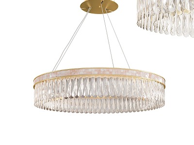 Simple Entry Luxury Crystal Chandelier Crystal Chandelier Simple Chandelier Living Room Chandelier Dining Room Chandelier Decorative Chandelier 3d model