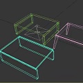 Three Modern Coffee Tables With Different Materials Including Wooden Tops And Metal Frames