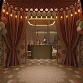 Unique Whimsical Fairy Tale Themed Hotel Guest Room With Vibrant Creative Interior Furniture Decorations