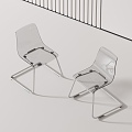 Modern single chair 3d model