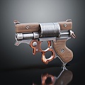 Vintage Pistol Antique Pistol 3d model