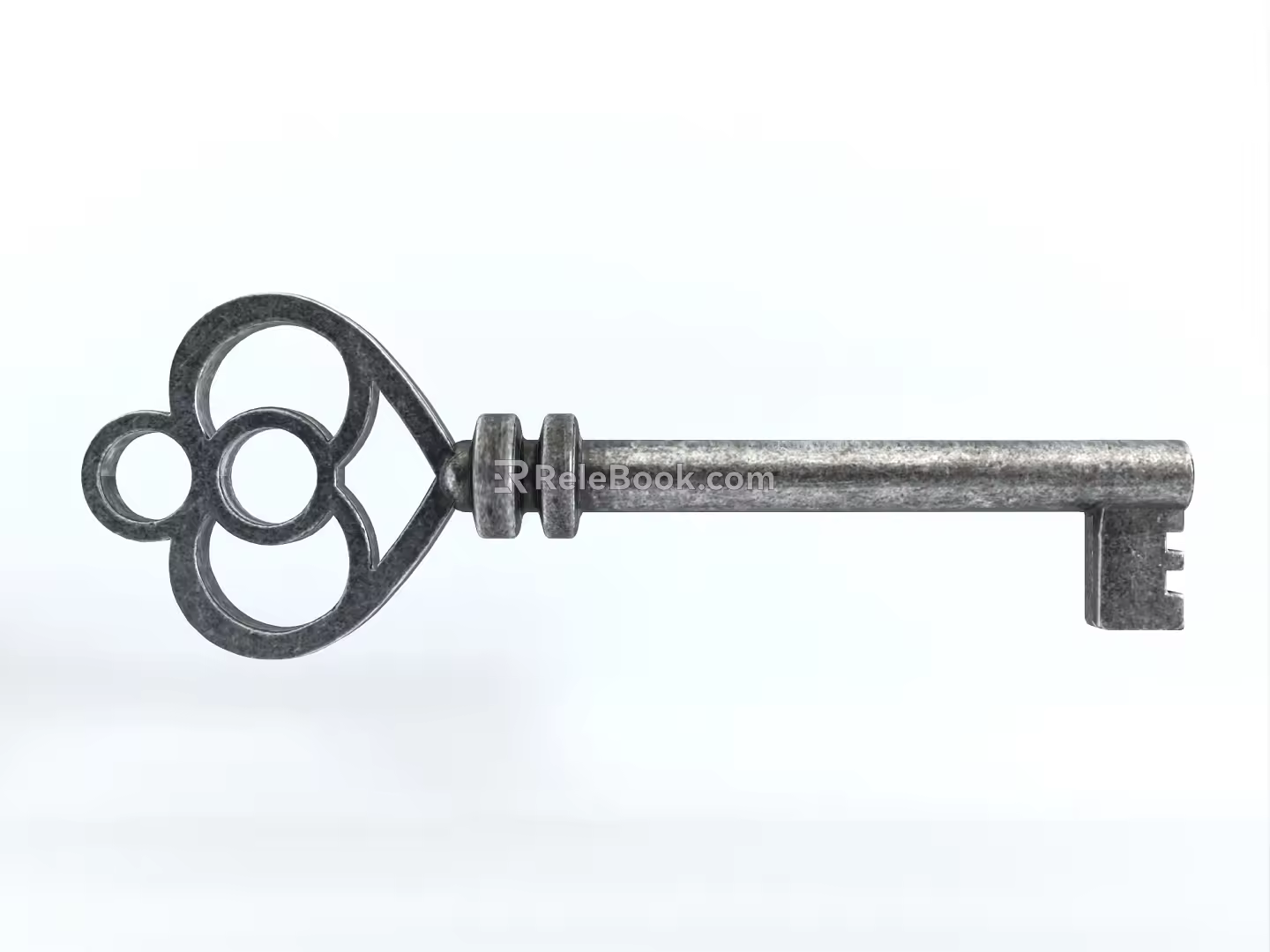 Retro Key Door Lock Key Metal Key Word Key House Door Key 3d model