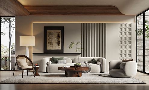 The Silent Living Room 3d model