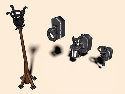 Stylish Wall Lamp Designs With Modern And Vintage Styles For Home Decor 3d model