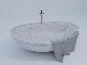 Modern Bathtub 3d model