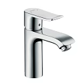 Modern Chrome Bathroom Faucet with Single Lever Handle and Sleek Contemporary Design