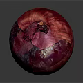 Modern Yellow Onion Purple Onion White Onion Red Onion 3d model