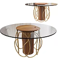 Round table 3d model