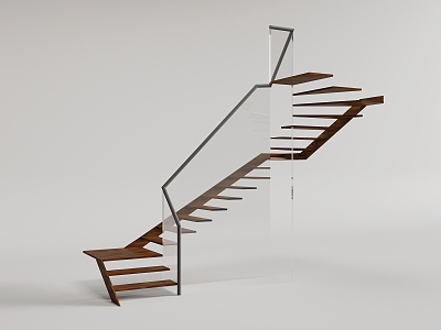 Handrail Stairs model