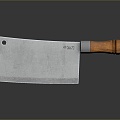 Chopper Chinese Chopper Japanese Sande Knife Sliced Knife Wenwu Knife 3d model