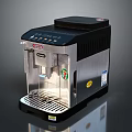Automatic Stainless Steel Coffee Machine With Digital Display For Home Use