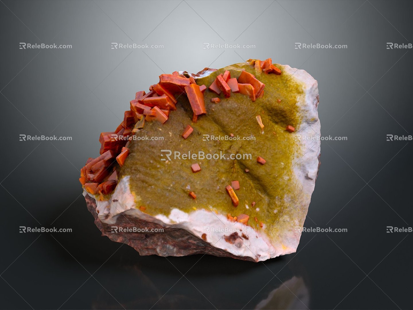 Crystal Crystal Ore Crystal Mineral Gem Ore Crystal Crystal Crystal Mineral Crystal Blue Crystal 3d model