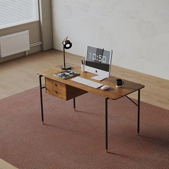 Modern Bookshelf 3d model