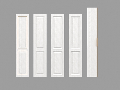 Jianou wardrobe door panel wall panel 3d model