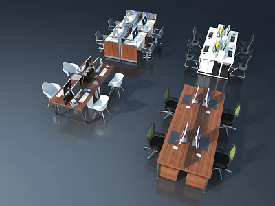 Modern Landscape Sculpture With Abstract Design For Outdoor Public Spaces 3d model