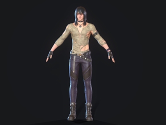 Man Handsome Game Characters 3d model